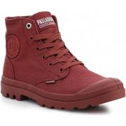 Hoge Sneakers Palladium Mono Chrome Wax Red 73089-658-M