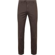 Broek Meyer Chino Bonn Print Taupe