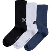 Socks Björn Borg 3-Pack Core Crew Sokken Multicolour