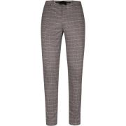 Broek Suitable Pantalon Jersey Bruin Pied De Poule