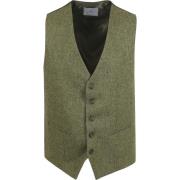 Blazer Suitable Gilet Tweed Groen