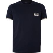 Pyjama's / nachthemden Emporio Armani T-shirt met Lounge Box-logo