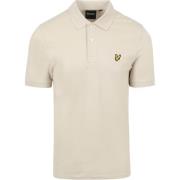 T-shirt Lyle And Scott Polo Plain Ecru