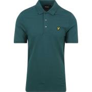 T-shirt Lyle And Scott Polo Plain Donkergroen