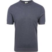 T-shirt Profuomo T-Shirt Linnen Blauw