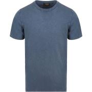 T-shirt Superdry Slub T-Shirt Melange Blauw
