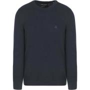 Sweater Marc O'Polo Pullover Structuur Navy