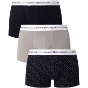 Boxers Tommy Hilfiger 3-pack Signature Cotton Essentials Trunks