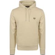 Sweater Fred Perry Hoodie Logo Beige