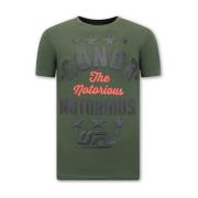 T-shirt Korte Mouw Local Fanatic The Notorious Conor Prin UFC