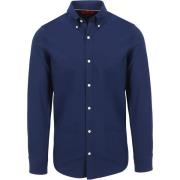 Overhemd Lange Mouw Suitable Overhemd Oxford Royal Blauw