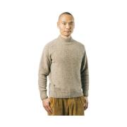 Trui Brava Fabrics Perkins Neck Sweater - Ecru