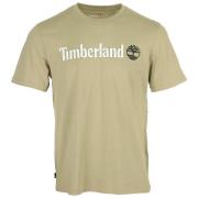 T-shirt Korte Mouw Timberland Linear Logo Short Sleeve