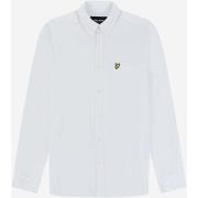 Overhemd Lange Mouw Lyle &amp; Scott Cotton linen button down shirt
