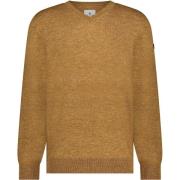 Sweater State Of Art Trui V-Hals Oranje Melange