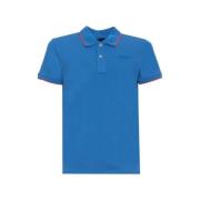 Polo Shirt Korte Mouw Husky hs23beupc34co185-arthur-c325-f46 blue