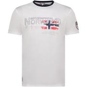 T-shirt Korte Mouw Geographical Norway SY1450HGN-White