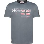 T-shirt Korte Mouw Geographical Norway SY1450HGN-Dark Grey