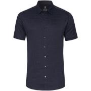 Overhemd Lange Mouw Desoto Short Sleeve Jersey Overhemd Print Navy