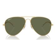 Zonnebril Ray-ban Occhiali da Sole Old Aviator RB3825 001/58 Polarizza...