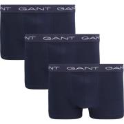 Boxers Gant Boxershorts Trunk 3-Pack Donkerblauw
