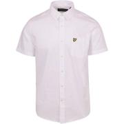 Overhemd Lange Mouw Lyle And Scott Short Sleeves Overhemd Poplin Wit