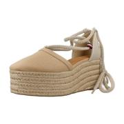 Espadrilles Tommy Hilfiger CLOSED TOE LINEN FLATFOR