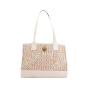 Tas Kurt Geiger London RAFFIA SQ SM SHOPPER