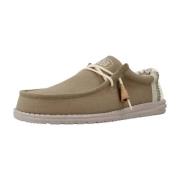 Nette schoenen HEYDUDE WALLY LINEN NATURAL