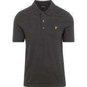 T-shirt Lyle And Scott Polo Plain Antraciet