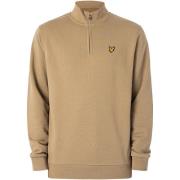 Sweater Lyle &amp; Scott Loopback sweatshirt met kwartrits