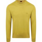 Sweater BOSS Pullover Avac Wol Groen