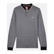 Polo Shirt Korte Mouw Oxbow Poloshirt met interlocktextuur en lange mo...