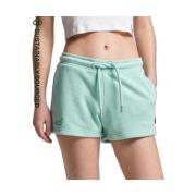 Korte Broek Superdry Short en jersey et coton bio femme Vintage Logo