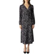 Lange Jurk Only ONLNOVA LUX TIA LONG WRAP DRESS AOP PTM - 15248637