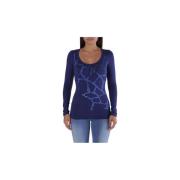 Overhemd Met Blauw T-shirt voor dames