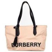 Boodschappentas Burberry Kleine TB Tas Beige Canvas Tote