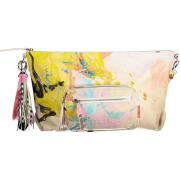 Handtas Desigual Schoudertas met contrasterend detail en verstelbare r...