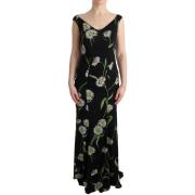 Jurk D&amp;G maxi-jurk met bloemenprint