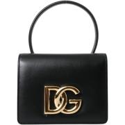 Tas D&amp;G Leren heuptasje met logoplaatje