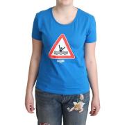 Overhemd Moschino Grafisch driehoekig T-shirt van katoen