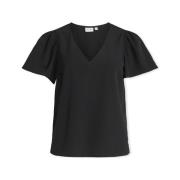 Blouse Vila Top Kirsti Ika LS - Black Beauty