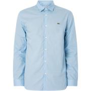 Overhemd Lange Mouw Lacoste Slim Fit Logo-shirt