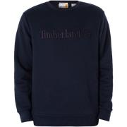 Sweater Timberland Sweatshirt met geborduurd logo