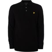 Polo Shirt Lange Mouw Lyle &amp; Scott Lange mouwen Merino gebreide po...