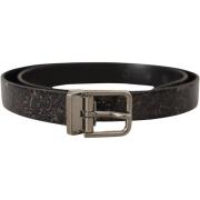 Riem D&amp;G Glitter Lak Lederen Gesp Vernice Riem