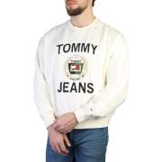 Sweater Tommy Hilfiger Sweatshirt met lange mouwen en geribbelde zoom