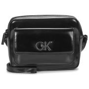 Schoudertas Calvin Klein Jeans RE-LOCK CAMERA BAG_SHINY