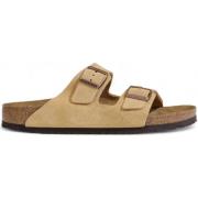 Pantoffels Birkenstock Arizona suede leren sandalen