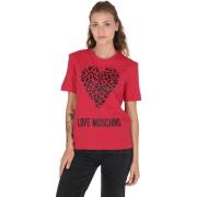 T-shirt Love Moschino Katoenen T-Shirt